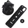 MONOJLY Supporto per pannello in ABS con staffa di base a ventosa regolabile per radio mobile YAESU FT-7800 FT-7900 FT-100D 100DR Walkie Talkie