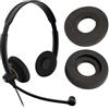 V-MOTA Auricolari compatibili con EPOS/Sennheiser Impact 100, SC 30 60 USB monofacciale (auricolari 3 paia)