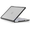 JZ per MacBook Neo Cover 13 inch 2026 (Model A3404, A18 Pro Chip) | Cover protettiva antiurto con paraurti TPU e guscio rigido satinato, dissipazione termica efficiente - Black&Clear