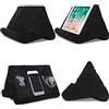 Sonhomay Supporto per tablet, supporto per telefono, cuscino da lettura, angolo regolabile, supporto per telefoni cellulari e tablet con tasche in rete per tablet, smartphone, libri, riviste, lettura a letto,
