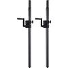 Pronomic Asta Distanziatrice/Tubo Distanziatore M20 con Manovella Set 2x