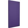 Bluetone Acoustics Wall Panel Pro - Pannelli fonoassorbenti professionali per eliminare rumore ed eco - Pannelli acustici per studio, ufficio, soggiorno (100x50x5cm, Violetto)