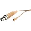 JTS 801C3 - Cavo di collegamento mini XLR a 3 poli, per microfono con archetto beige