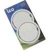 Generic 2 toppe per pedale singolo/doppio, toppa per rinforzo grancassa, per parti di batteria, accessori per strumenti a percussione (PET singolo)