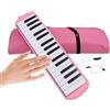 Generico Strumento Melodica, Tubo Melodica, Bocchino Talk Box Strumento Doppi Tubi Melodica, Strumento Safe Talk Box, melodica per organo, melodica a bocca stabile per principianti