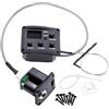 Generico Pickup per Chitarra Classica - Preamplificatore con Equalizzatore a 3 Bande,Pickup Piezo per Ukulele con Schermo LCD,Per Ukulele Acustico Elettrico Basso