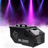 WSIKGHU Macchina per nebbia Low Lying Smoke Machine DMX Fog Machine Stage Fogger 1200 W con copertura del fumo remoto wireless 80-100㎡, 5000CFM