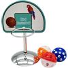 Generico Giocattoli per uccelli per parrocchetti, giocattoli per pappagalli per uccelli - Giocattoli di arricchimento degli uccelli da basket con 3 palle,Accessori a gabbia interattivi per l'allenamento di gio