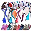 Woofpetshop® Collar Martingale, Collare per Cane Piccolo, Medio, Grande, Collare per Cane Ideale per Galgo e Podenco (5cm - Taglia L (44~58cm), Drop Art)