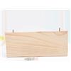 Lwuey Piattaforma in Legno per Criceti e Scoiattoli, Supporto per Pappagalli