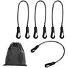 jiingekk 4 cinghie elastiche per coda con doppie clip regolabili per coperte per cavalli elastici per gambe per la cura del cavallo cinghie elastiche per gambe per cavalli