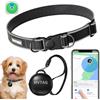 Aoikoy Collare GPS Tracker per Cani Collare intelligente Smart Tracker + set collare Posizione in tempo reale/Portata illimitata/di localizzazione per cani Taglia regolabile impermeabile solo sistema IOS