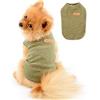 PAIDEFUL, maglietta britannica per cani di piccola taglia, a righe, con vestibilità aderente, in cotone morbido, per ragazzi, per animali domestici, estiva, per cuccioli, chihuahua, yorkie, canottiere