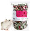 Generico Lettiera a gabbia di criceto, biancheria da letto per piccoli animali - Biancheria da letto di criceto di fiori secchi - Decorazioni per habitat naturale Sprays Control Odori per animali domestici per