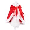 GRIRIW Mantellina Natale per Cani Confortevole Vestito per Animali Domestici Accessorio per Feste per Cani e Cuccioli S