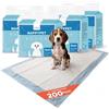 AQPET Tappetini igienici assorbenti Traverse per Animali Domestici Cuccioli Pannolini per Cane, 60x90 cm, 200 Pezzi