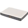 Juskys Cuccia ortopedica per cani Milow 112x81 cm - morbida e resistente - rivestimento sfoderabile e lavabile - cuscino e tappetino per cani di taglia grande - Beige