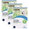 Camon Leis Collar Medium 60 cm 3 Confezioni Collare Antiparassitario per Cani