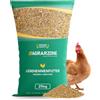 Agrarzone PREMIUM Mangime per galline ovaiole sfarinato 25 Kg - Qualità premium Austriaca, 100% naturale e senza OGM - Aumenta numero e dimensione delle uova, per galline sane