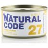 Generico Natural Code Adult Gatto Cibo Umido in Jelly Tonno E Granchio. 12 LATTINE da 85g CADAUNO