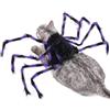 Generic Costume ragno per cani, costume da ragno per cani, costume da ragno gigante con pelliccia per cani e gatti, costume di Halloween regolabile per cani e gatti, accessori per vestire