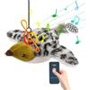Generic Flappy Bird Cat Toy | Giocattolo per gatti con ali sbattenti | Giocattolo per gatti con gatta attivato al tatto | Giocattolo interattivo per gatti | Giocattolo per gatti in peluche