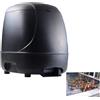 xixibuy Alimentatore automatico per laghetti, Mangiatoia automatica laghetto, Pond Fish Feeder, Distributore automatico di cibo per pesci(10L-alimentato a batteria)