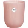 Elho Vibes Fold Orchid High 12,5cm - Vaso per Orchidee da Interno - Vasi per Fiori - 100% plastica riciclata - Rosa/Rosa Smaltato
