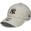 New Era 9TWENTY New York Yankees - Cappellino da baseball da donna, colore crema chiaro, taglia unica