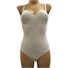 GIOS Body con Spallina Coppa B - Art Peonia (2 IT, Bianco)