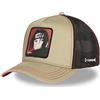 Capslab | Berretto da camionista verde | Cappello Itachi Uchiha NS5 ITA Naruto | Unisex per adulti con design anime | Chiusura Snapback regolabile | Parte posteriore in rete | Stile moderno e