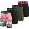 Volcom Boxer da Uomo in Poliestere Spandex ad Alte Prestazioni Boxer Slip Intimo, Multi/Navy/Antracite/Nero, Small