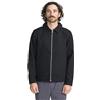 Volcom Lined Zip Jacket Palm Drive-Giacca da Garage Foderata in Sherpa, Nero, L Uomo