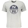 NORTH SAILS T-SHIRT MANICHE CORTE UOMO GRIGIO