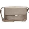O bag - Borsa a tracolla nubby in poliuretanica, oro (17 X 26 X 8 cm)