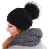 Generico Berretto Uomo Unisex Berretti in Maglia Termico con Interno Peluche Morbido Taglia Unica Cappello Uomo Lana
