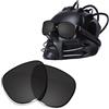 ToughAsNails Lente di ricambio per Oakley Crossrange R OO9359 Sunglass - Altre opzioni, Nero , Taglia unica