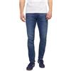 JACK & JONES Glenn Original Slim Fit Jeans da uomo: elasticizzati ad alte prestazioni per tutto il giorno, Azzurro, 34W/30L