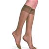 FILODORO Gambaletto Donna SUPER_COMFORT 20 - Confezione da 6 paia - con esclusivo bordo anatomico, velato opaco a compressione graduata. Punta Comfort