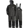NORFIN Anzug Element Gray - Tute da pesca - Giacca e pantaloni - impermeabile isolato e traspirante - antivento - Materiale Nortex traspirante - caldo e comodo, grigio., L