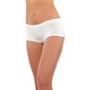 Dermasilk Minishorts in fibroina di Seta M/L - Bianco