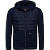 Superdry Giacca da uomo ibrida con cappuccio Nero XL
