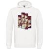 La Maglieria Felpa Cappuccio Musica di Damiano Victoria Thomas Ethan t-Shirt Zitti e buoni Unisex Adulti Ragazzi e Bambini V1 (XL, Bianco)