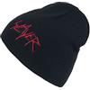 Slayer Scratched Logo Unisex Beanie Nero 100% Acrilica