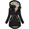 TYUIOP cappotto donna elegante lungo giacca da mezza stagione giacca invernale double face giubbotto con pelliccia piumino lungo da donna felpa coperta pigiami famiglia natale pigiama donna divertente