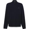 Timberland Cohas Brook Merino, Maglione con Zip a 1/4 da Uomo, TB0A2BF6 (IT, Testo, 3XL, Regular, Regular, Dark Sapphire)