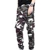 Peuignao Pantaloni Cargo Pants Uomo Pantaloni da Lavoro Uomo Jogging Pants Uomo Pantaloni Mimetici Trekking Uomo Tactical Tattici Multitasche Pant Uomo Camo Militari Militare Taglie Forti Lunghi Bianco 7XL