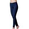 JADEA 2 Pezzi Leggings Pantacollant Donna 4367 Caldo Cotone Felpato. Blu XL