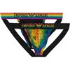 Emporio Armani 2-Pack Jockstrap in Cotone Elasticizzato, Arcobaleno/Nero Taglia S