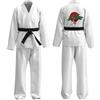 Generic Miyagi Do - Uniforme da karate per bambini e adulti, colore: bianco, bianco, 170